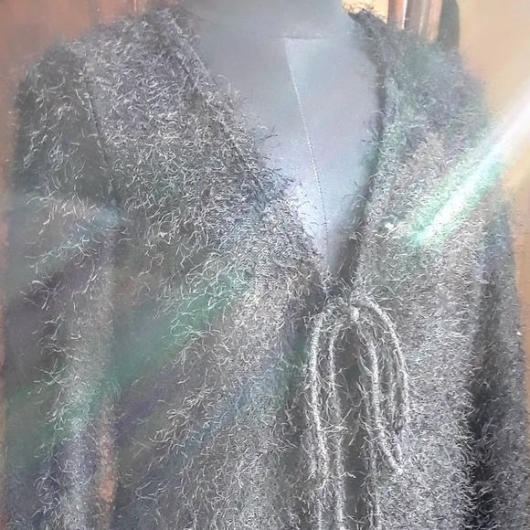 Candy Rain Jackets & Blazers - Fringe black duster Candy Rain Jackets & Blazers - Fringe black duster